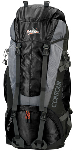 Vango CONTOUR 60 10 RUCSAC - BLACK