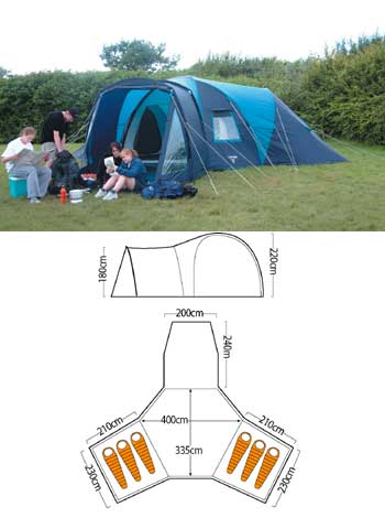 VANGO Diablo 600 Tent