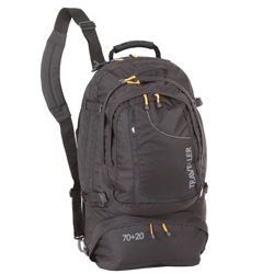 Traveller 70 Plus 20 Rucksack - Black