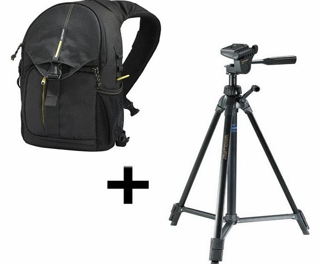 Evasion Vanguard kit tripod + Black rucksack