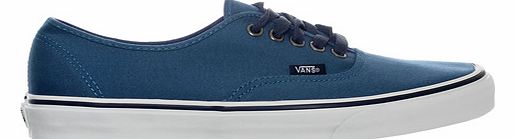 Authentic Dark Blue Canvas Trainers