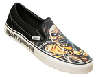 Classic Slip-On Black/Lemon Iron Maiden