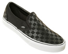 Classic Slip-On Black/Silver Checkerboard