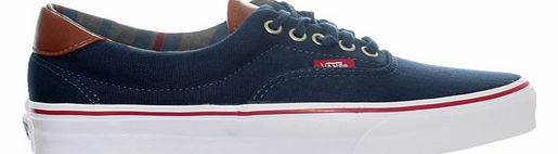 Era 59 Navy/Stripes Canvas Trainers