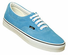 Era Blue/White Suede Trainers