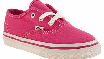 kids vans pink authentic girls toddler