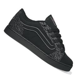 Ladies Darla Skate Shoes - (Vicki) Black/Pink