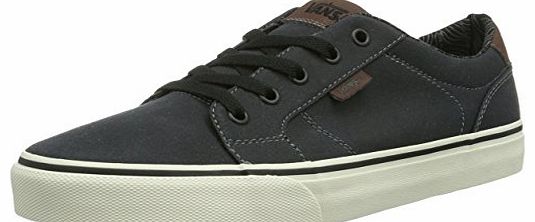 Mens Bishop Low-Top, Black/Blue, 8 UK