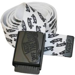 Slim OTW Belt - White/Black