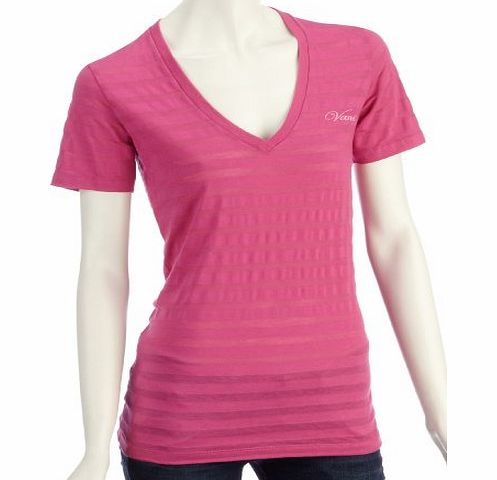 Womens Shoe Patch Feed Ve Dahlia T-Shirt - Small