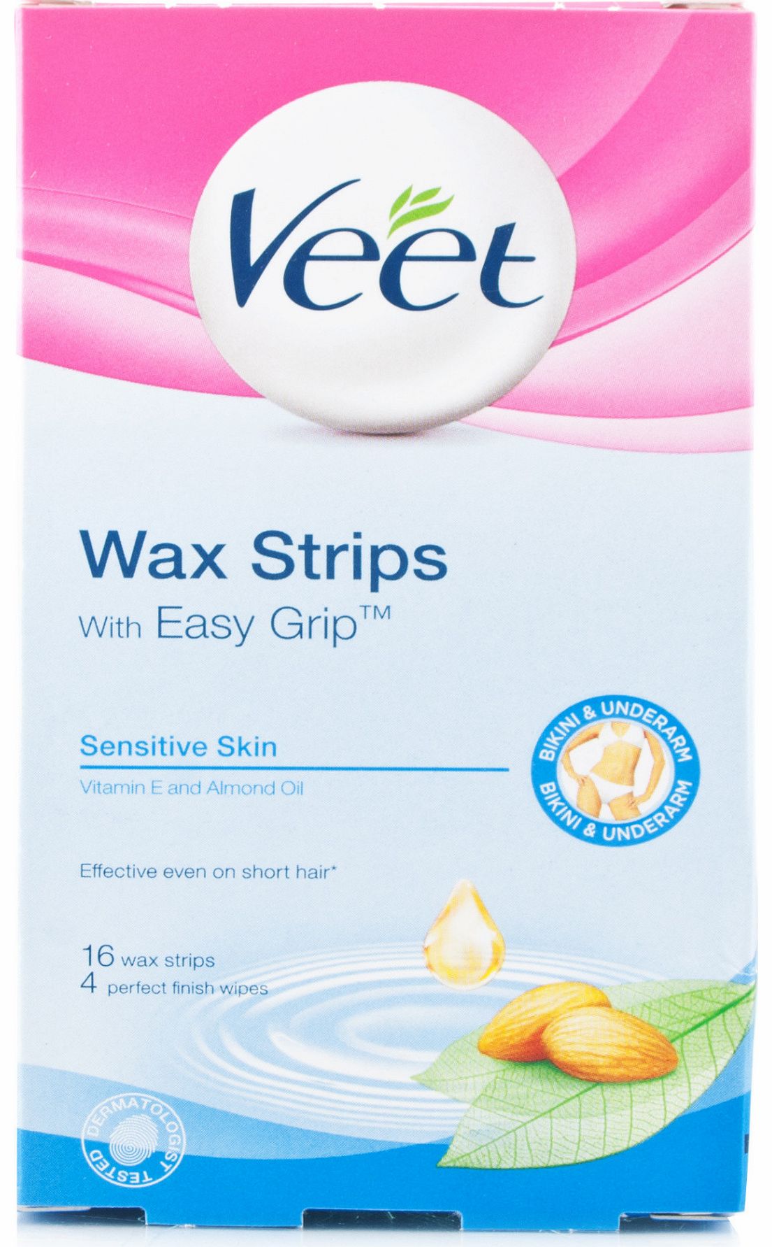 Bikini & Underarm Wax Strips Sensitive