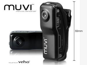 Muvi Atom Micro DV Camcorder - 2 Megapixel