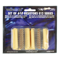 610 PCS CARBON FILM RESISTOR KIT RC