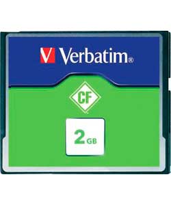 2GB CompactFlash Memory Card