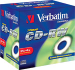 CD-RW 1-4x 10-Pack ( VB CDRW 10pk JC 4x )