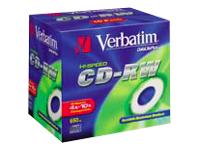 CD-RW Media 10x 80Min 10 pack