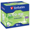 CD-RW Rewritable Disk Cased 1x-4x Speed