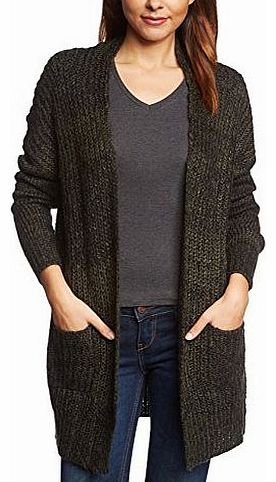  Womens Samira Ls Open Cardigan Blue Long Sleeve Cardigan, Green (Forest Night), Size 12 (Manufacturer size: Medium)