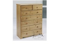 Verona 5+2 Drawer Chest Blue