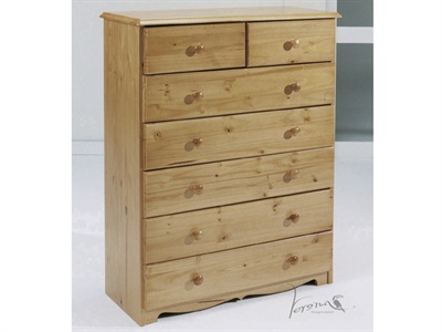 Verona 5+2 Drawer Chest Small Single (2