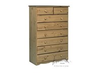 Verona 6+2 Drawer Chest Lilac