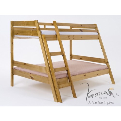 Verona Design Marilleva Bunk Bed in Antique Pine