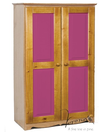 Fuchsia 2 Door Tall Boy