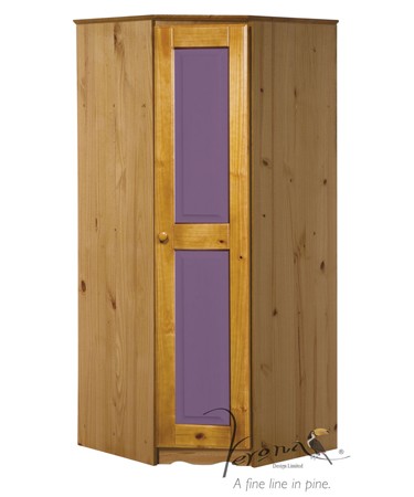 Lilac Corner Wardrobe