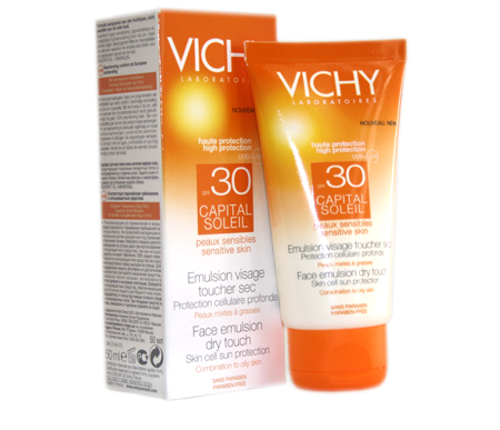 Capital Soleil Dry Touch Face Emulsion SPF