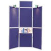 6 Panel Display Unit Blue