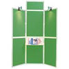 6 Panel Display Unit Green