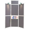 6 Panel Display Unit Grey