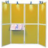 8 Panel Display Unit Yellow