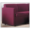 Viking Right Arm Reception Chair - Burgundy