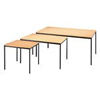 Stacking Table 122 x 61 x 72.5cm-White