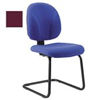 Visitors Ergonomic Operator Chair-Burgundy