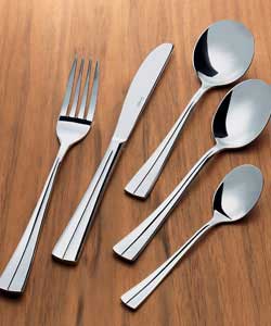 40 Piece Grove Cutlery Set