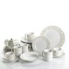 Essentials 24 Piece Dinner Set - Scroll