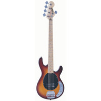 EST96 Active 5 Bass Guitar Flame Top