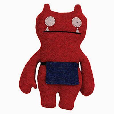 UglyDoll 7`` Plush Toy Minimum Wage Red