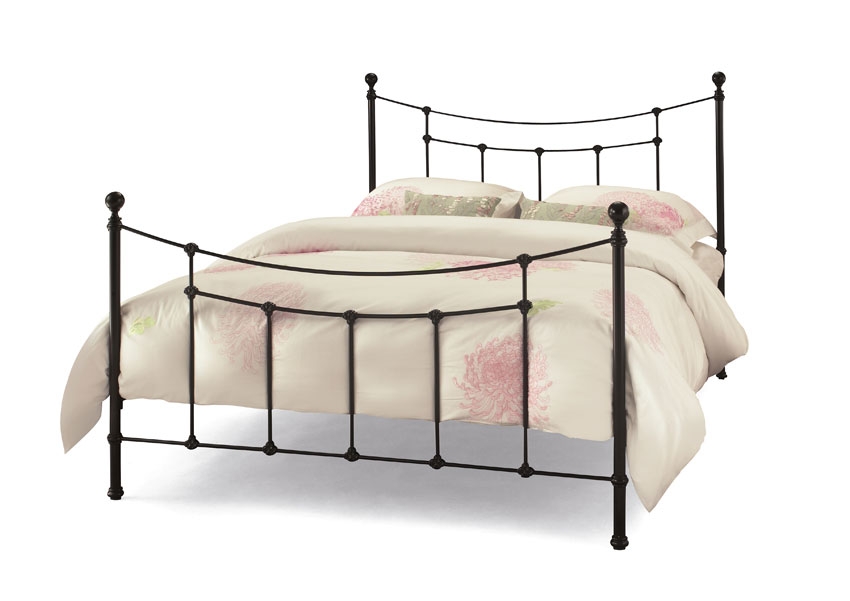 Black Double Bedstead