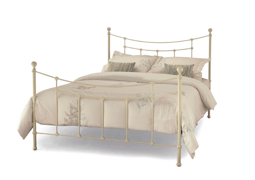 Ivory Double Bedstead