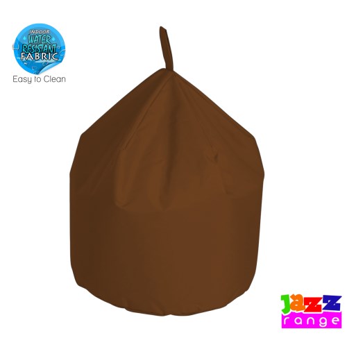 Bonkers Jazz Large Chino Bean Bag In Brown