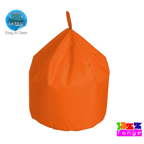 Bonkers Jazz Large Chino Bean Bag In Orange