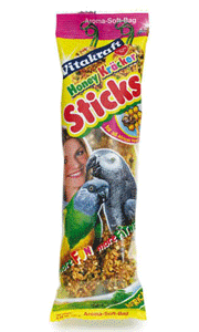 African Parrot Honey Stick