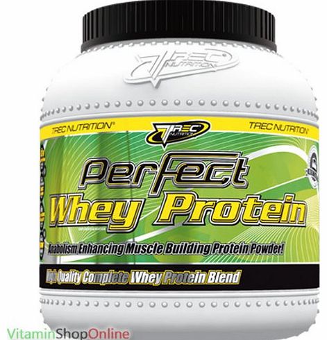 PERFECT WHEY PROTEIN 1500g Cream-vanilla POWDER WHY WEY PROTEINA ISOLATE TREC NUTRITION FREE P&P