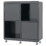 Office Cube Storage, Black