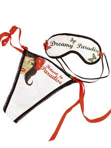 Eye mask & string set