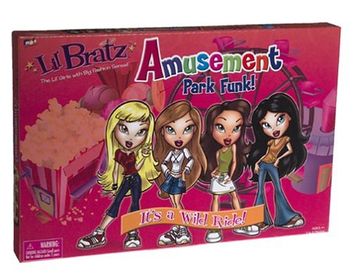 Lil Bratz Amusement Park Funk Board Game