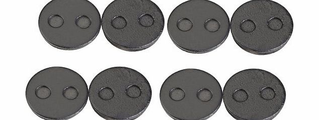 4 Pairs NVP-05 Bike Bicycle Cycling MTB Resin Disc Brake Pads for Auban